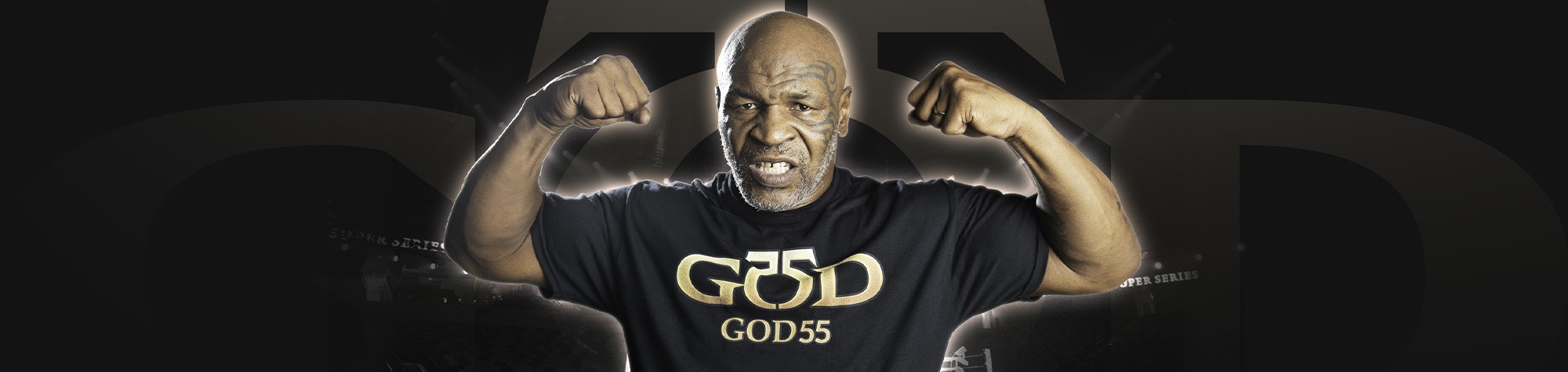 GOD55 ambassador Mike Tyson